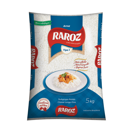 Arroz Raroz – Tipo 1 – 5kg - Supermercado Jordanésia