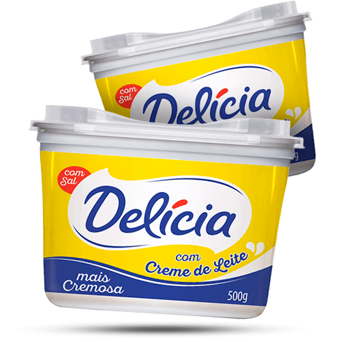 Margarina Delícia 500g - Supermercado Jordanésia