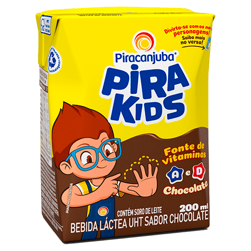 Achocolatado Pirakids 200ml - Supermercado Jordanésia