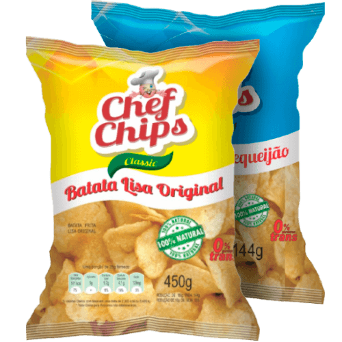 Batata Frita <br>Chef Chips 144g - Supermercado Jordanésia