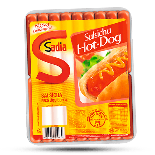 Salsicha Hot Dog Sadia - Supermercado Jordanésia