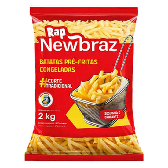Batatat Cong.  Newbraz 2kg - Supermercado Jordanésia
