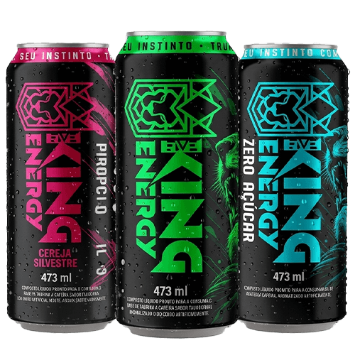 Energético King Lata 473ml - Supermercado Jordanésia