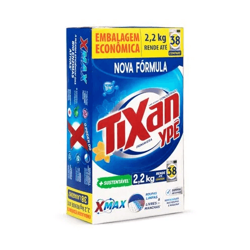 Sab. Pó Tixan 2.2kg - Supermercado Jordanésia
