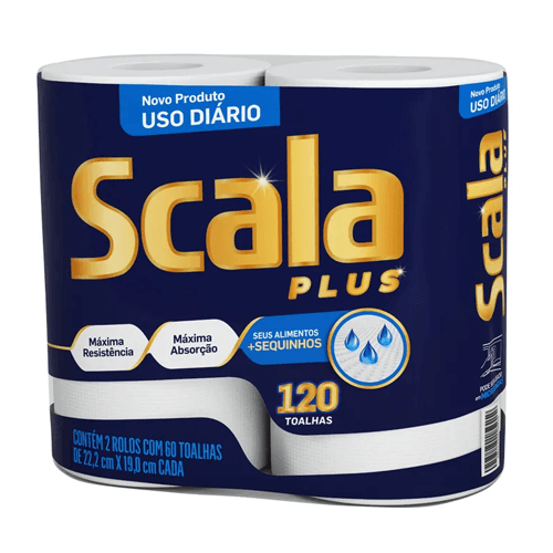 Pap. Toalha Scala C/2 unid. - Supermercado Jordanésia
